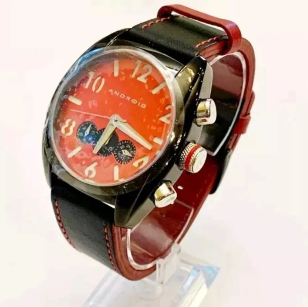 Android Ad368abu Decoy Chrono Red Dial Watch